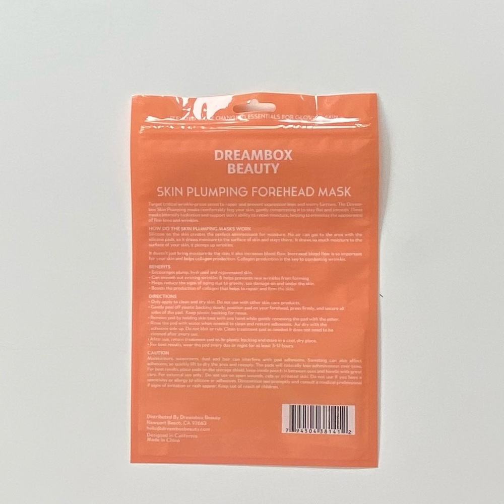 Dreambox Beauty Reusable Skin Plumping Forehead Mask, Forehead Patch - Picture 5 of 7